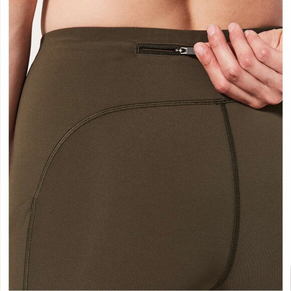Lululemon Speed Up Tight *Full-On Luxtreme 28" Dark Olive First Release - Size 8 - Picture 8 of 8